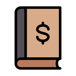Finance book icon