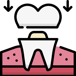 corona dentale icona