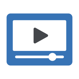 Video play icon