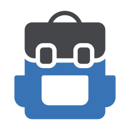 Carrying bag icon