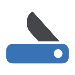 cuchillo suizo icono