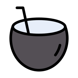 mleko kokosowe ikona