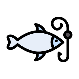 Fishing hook icon