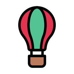 Air balloon icon