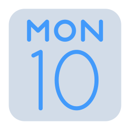 calendario icono