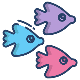 Gummy fish icon