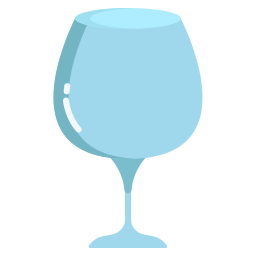 Brandy glass icon