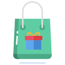 Gift bag icon