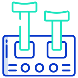 Control lever icon