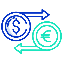 Currency exchange icon