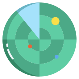 sonar radar icona