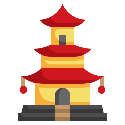 pagoda icono