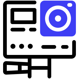 Action camera icon