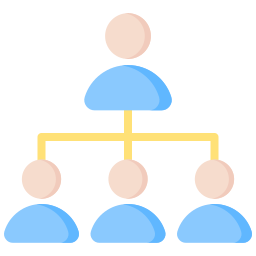 struktura organizacyjna ikona