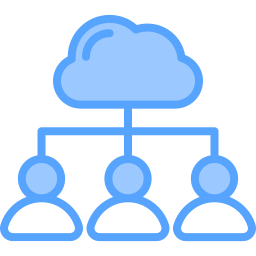 Cloud computing icon