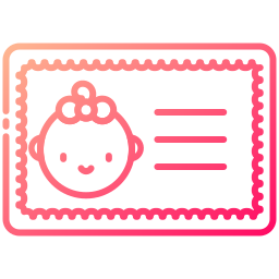 Greeting card icon