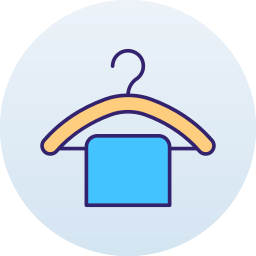 Clothes hanger icon