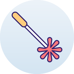 Toilet brush icon