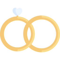 anillos de boda icono