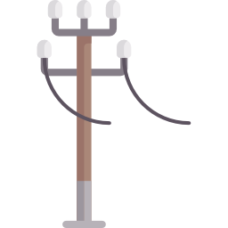 elektrische paal icoon