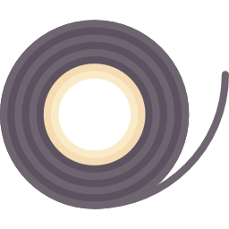 Insulating tape icon