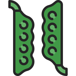 zielony groszek ikona