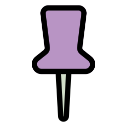 Pin mark icon