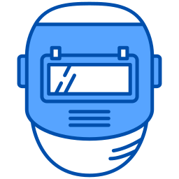 Welding mask icon