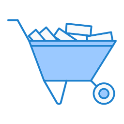 Wheelbarrow icon