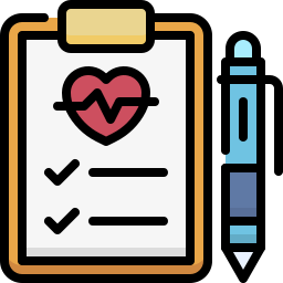 Medical checkup icon