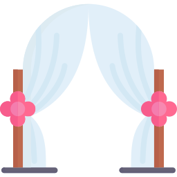 Wedding arch icon