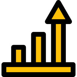 Growth chart icon