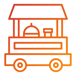 Food stall icon