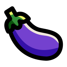 aubergine icoon