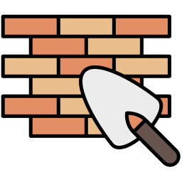 Brick wall icon