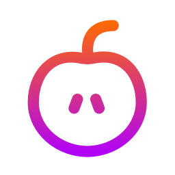 Apple slice icon