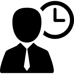 horario de trabajo icono