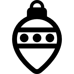 Christmas tree decoration icon