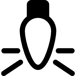 Żarówka choinkowa ikona