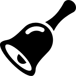 Hand bell icon