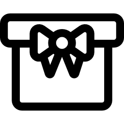 リボン付きギフトボックス icon