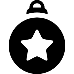 kerstboom bal icoon