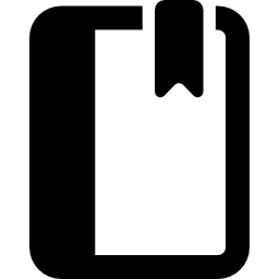 buch mit lesezeichen icon