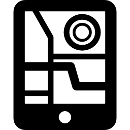 gps-apparaat icoon