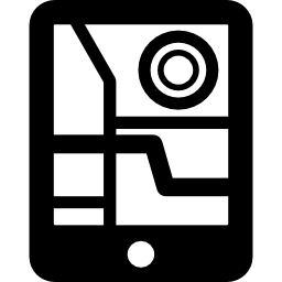 dispositivo gps icono