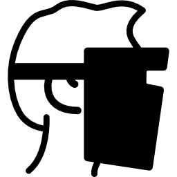 Welder mask icon