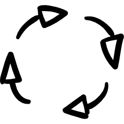 回転する矢 icon