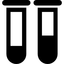 Инструменты для химической лаборатории иконка