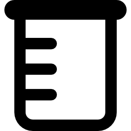 Chemistry lab instruments icon