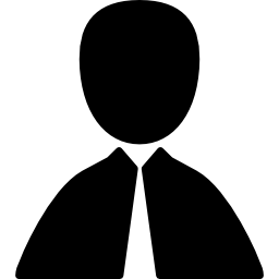 hombre de negocios, con, corbata icono